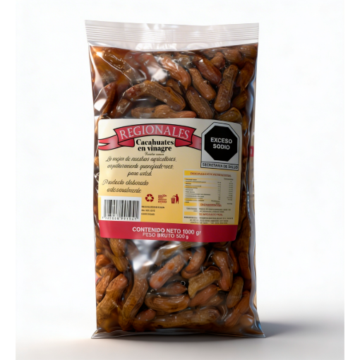 Imagen de Cacahuate Regionales En Vinagre  1.1 KGS