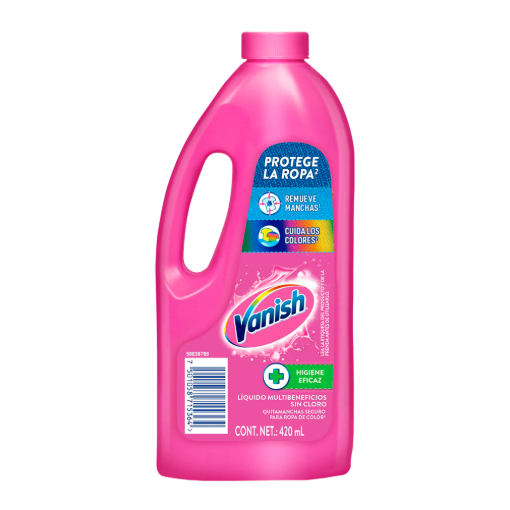 Imagen de Quitamanchas En Gel Vanish Rosa 420 MLL