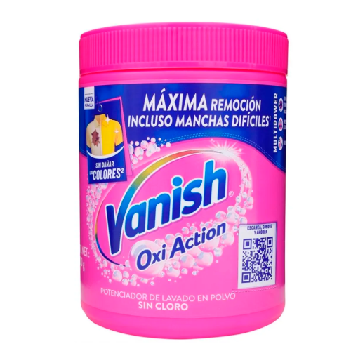 Imagen de Vanish Poder Rosa Polvo 900 GRS