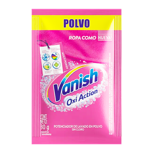 Imagen de Blanqueador Vanish Rosa 30 GRS