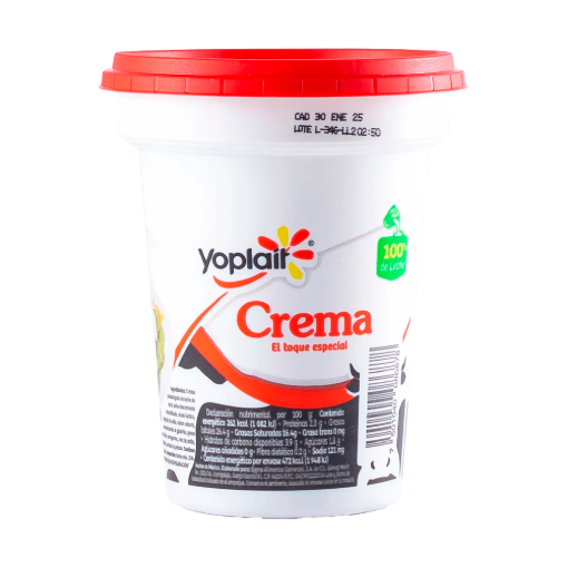 Imagen de Crema Yoplait 180 GRS