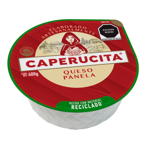 Imagen de Queso Panela Caperucita 400 GRS