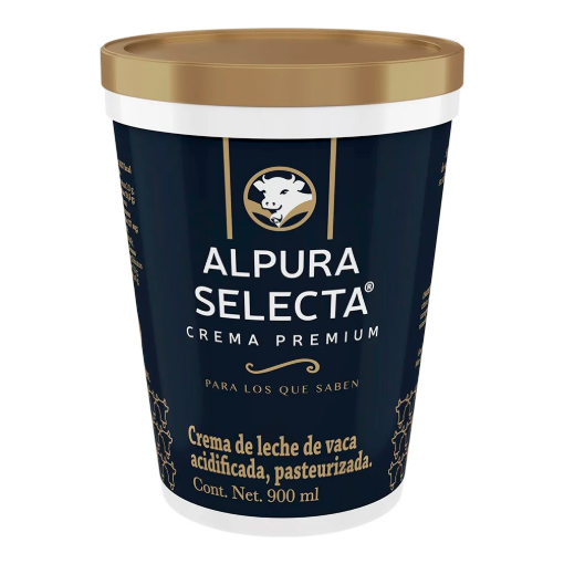 Imagen de Crema Alpura Selecta Premium 900 MLL