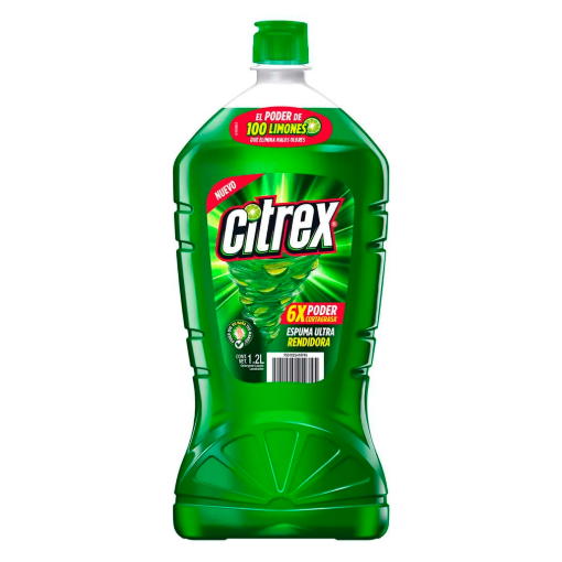 Imagen de Detergente Liquido Citrex Limón 1.2 LTS