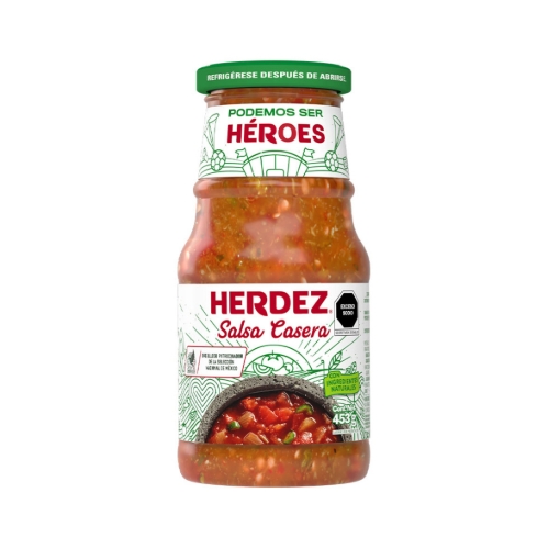 Imagen de Salsa Herdez Casera Vidrio 453 GRS