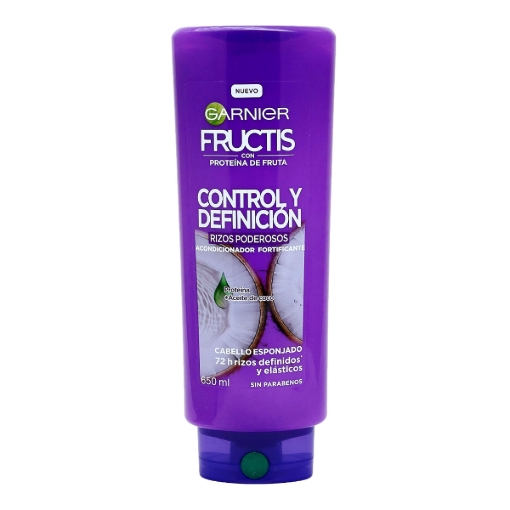 Imagen de Acondicionador Garnier Fructis Control Y Definición 650 MLL