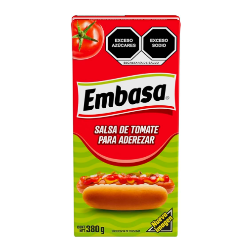 Imagen de Salsa Catsup Embasa Tetrapack 380 GRS
