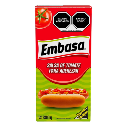 Imagen de Catsup Embasa Tetra  380 GRS