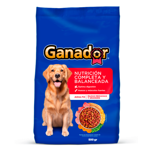 Imagen de Alim Ganador Adulto R.Med/Gde 500 GRS