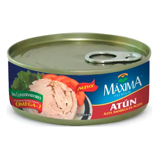 Imagen de Atun Maxima Prem Gold E/Aceite 140 GRS