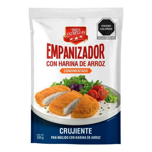 Imagen de Empanizador 3 Estrellas C/H.Arroz 300 GRS