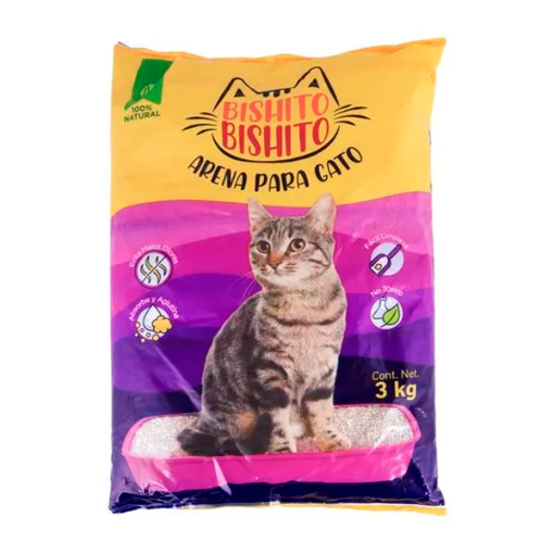 Imagen de Arena Bishito P/Gato 3 KGS