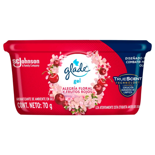 Imagen de Arom Glade Gel Hogar Frutos Rojos 70 GRS