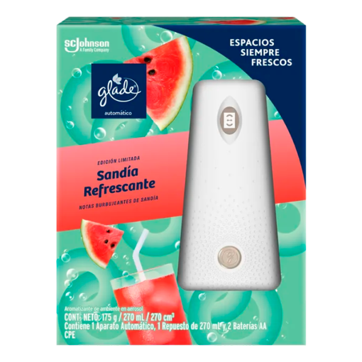 Imagen de Arom Glade Automat Ap Sandia+Rep 175 GRS