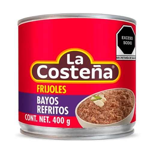 Imagen de Frijol La Costeña Bayos Refritos  400 GRS