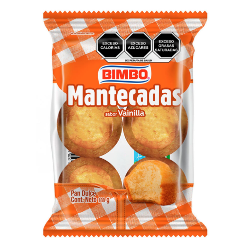 Imagen de Mantecadas Bimbo Vainilla 187.5 GRS