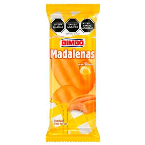 Imagen de Madalenas Bimbo Mantequilla 93 GRS