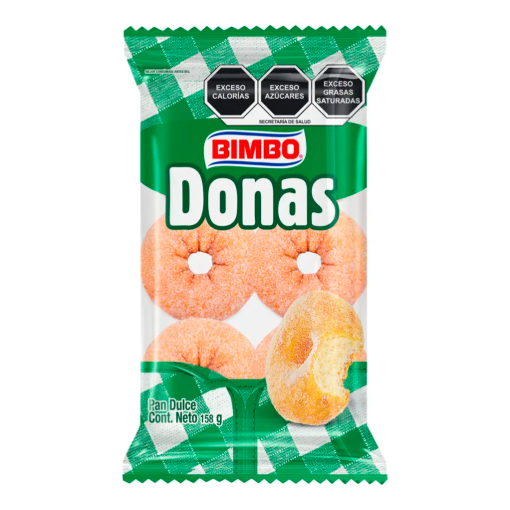 Imagen de Donas Bimbo Azucaradas 158 GRS