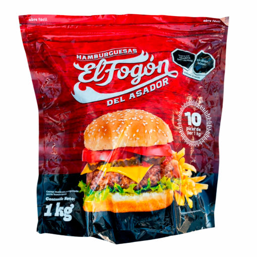 Imagen de Carne P/hamburgesa El Fogon 10 PZS
