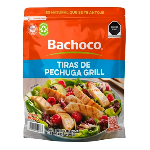 Imagen de Pechuga Bachoco De Pollo En Tiras 900 GRS