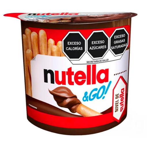 Imagen de Exh Crema Avellana Nutella & Go 52 GRS