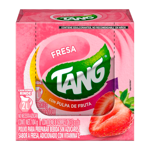Imagen de Exhibidor Bebida Tang Fresa 13 GRS