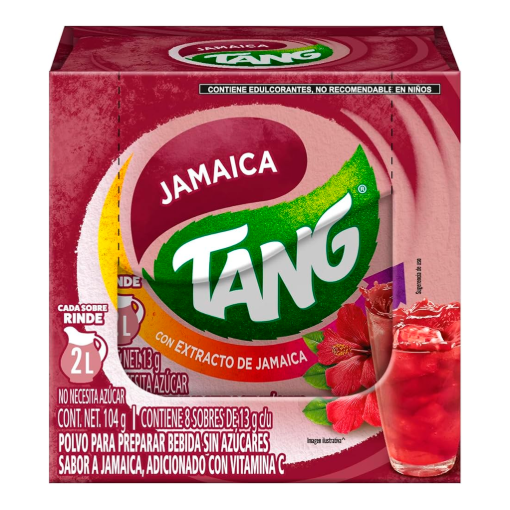 Imagen de Exhibidor Bebida Tang Jamaica Reducido 13 GRS