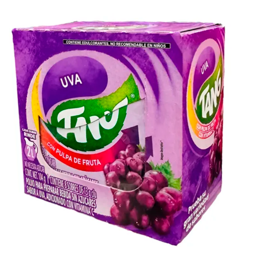Imagen de Exhibidor Bebida Tang Uva Reducido 13 GRS