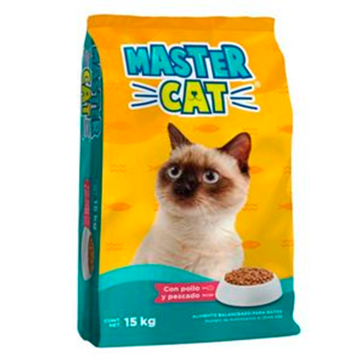 Imagen de Alimento Master Cat Balanceado Pollo y Pescado 15 KGS