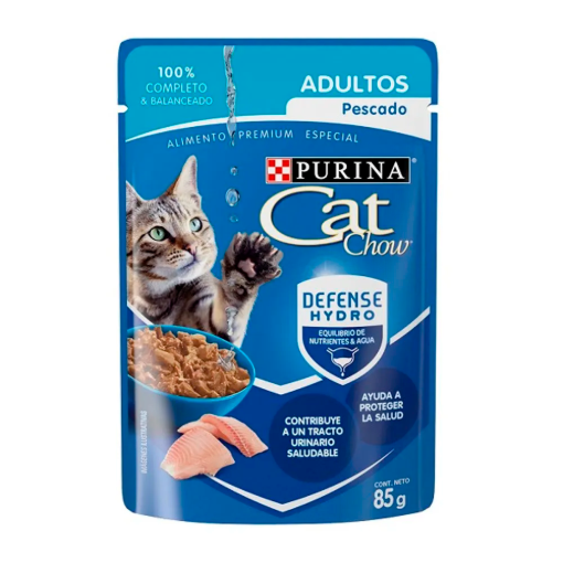 Imagen de Alimento Cat Chow Adulto Pescado 85 GRS