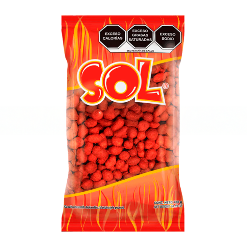 Imagen de Cacahuate Crujiente Enchilado Sol 700 GRS
