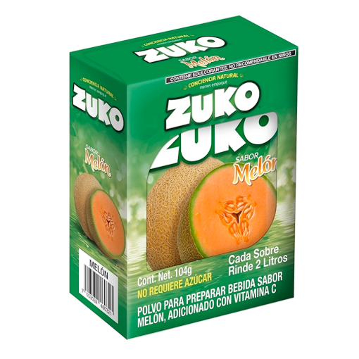 Imagen de Bebida En Polvo Zuko Melon 13 GRS