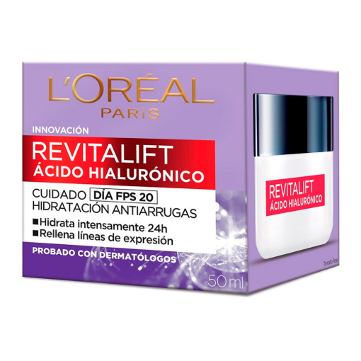 Imagen de Crema L'oreal Dia Revitalif Hialuronic 50 MLL