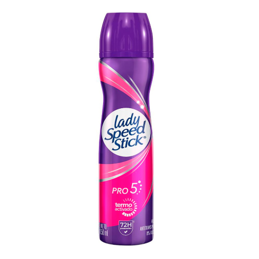 Imagen de Desodorante Aerosol Lady Speed Stick Pro 5 en 1 150 MLL