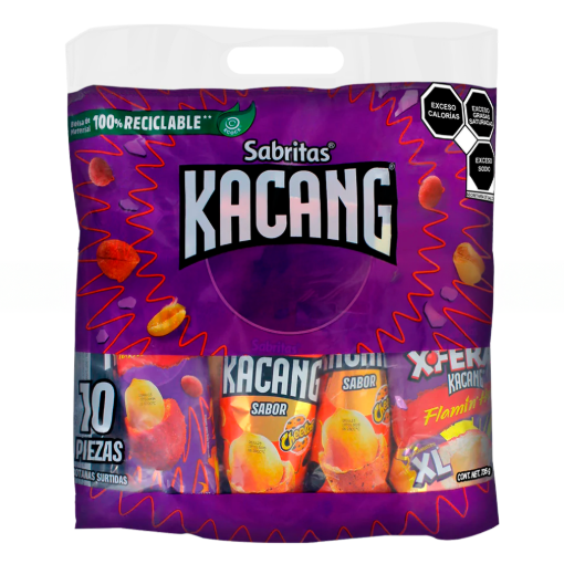 Imagen de Cacahuate Kacang Sabritas 10 PZS