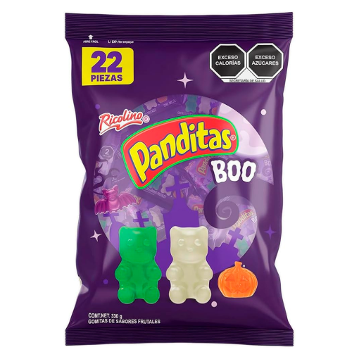 Imagen de Dulce Gomita Ricolino Panditas Boo! 15 GRS