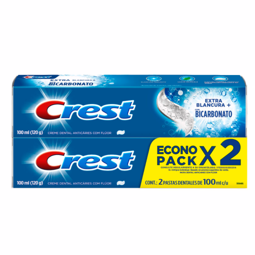 Imagen de Pasta Dental Crest Bicarbonato 100 MLL