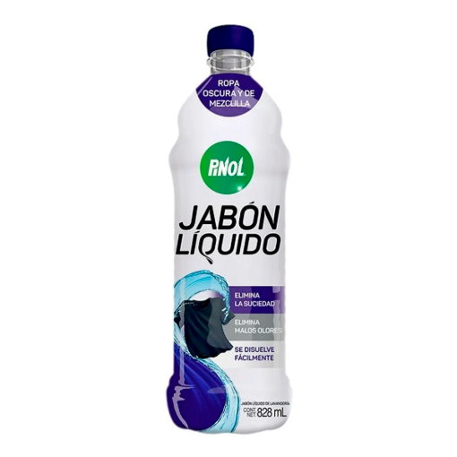 Imagen de Pinol Jabón Líquido Lava Ropa Oscura 828 MLL