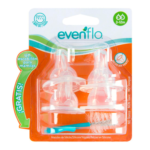 Imagen de Mamila Evenflo +4Pz 4 PZS