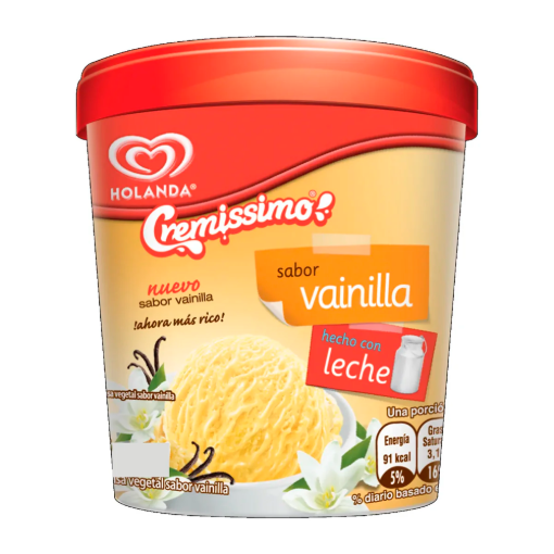 Imagen de Helado Holanda Michas Vainilla 16 PZS