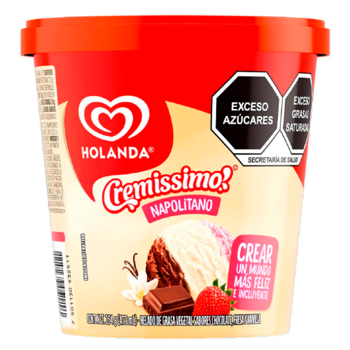 Imagen de Helado Holanda Michas Napolitano 1 PZS