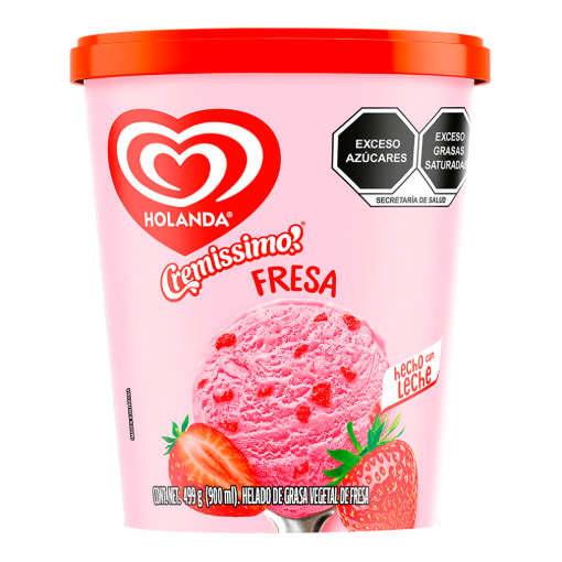 Imagen de Helado Holanda Fresa 900 MLL