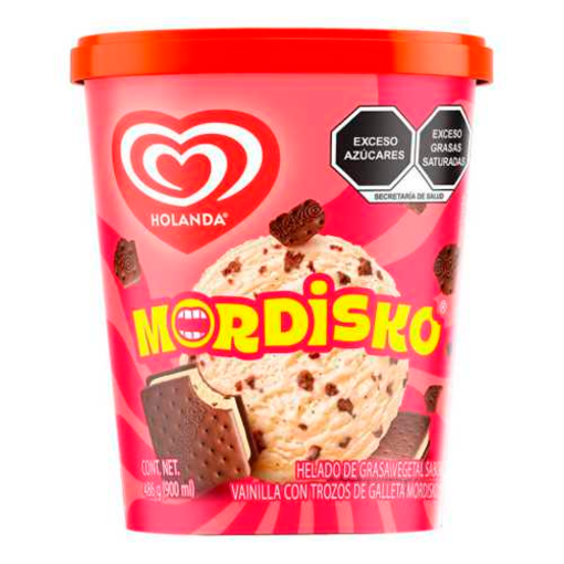 Imagen de Helado Holanda Mordisko 486 GRS