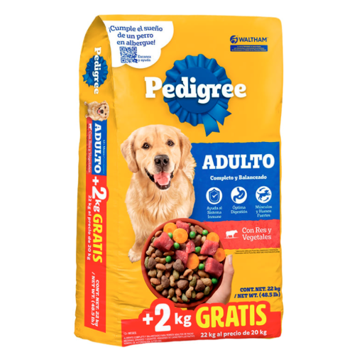 Imagen de Alimento Pedigree Adulto 22 KGS