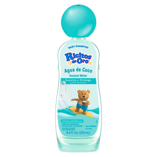 Imagen de Shampoo Grisi Ricitos Oro Agua De Coco 250 MLL