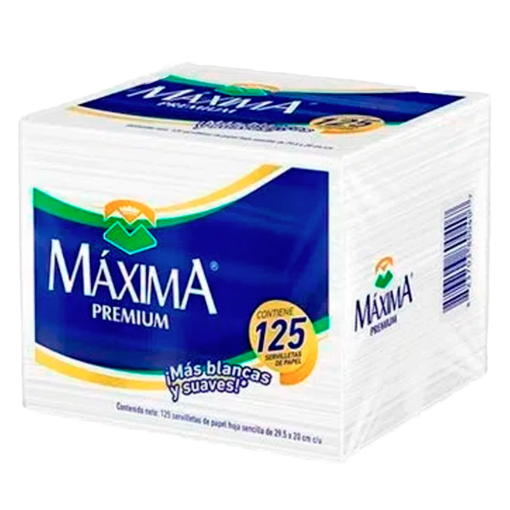 Imagen de Servilleta Máxima Cuadrada 125 PZS