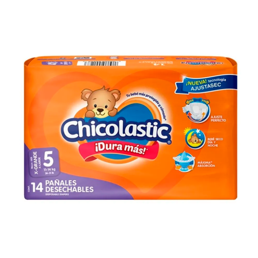 Imagen de Pañal Chicolastic Classic 5 14 PZS