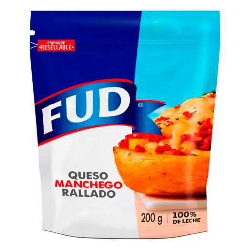 Imagen de Queso Fud Rallado Tipo Manchego 200 GRS