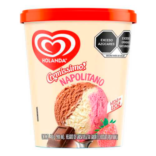Imagen de Helado Holanda Napolitano 900 MLL