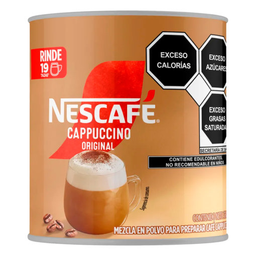 Imagen de Café Nescafé Cappuccino Original Lata 380 GRS